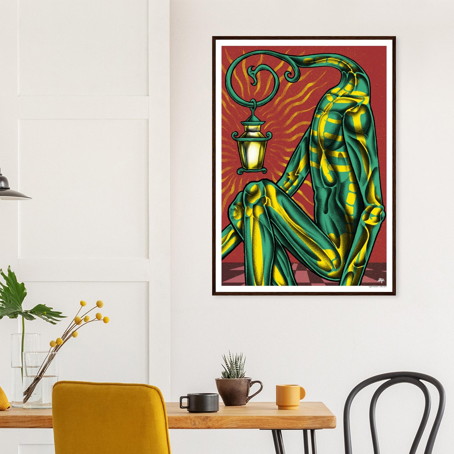 surreal | dining room wall art